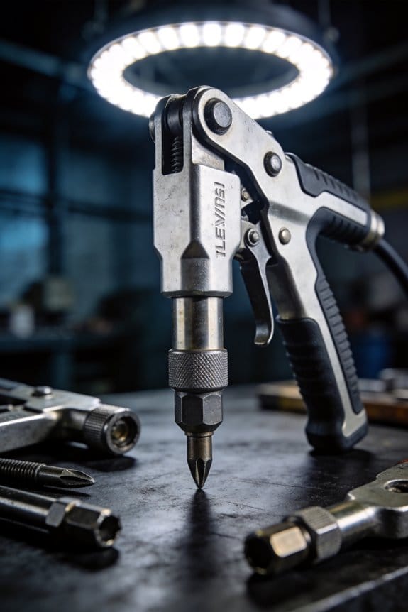 ergonomic rivet gun improvements