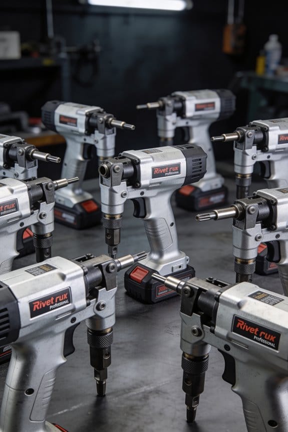 professional cordless rivet guns