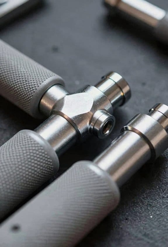 reduce tool vibration with ergonomic grips